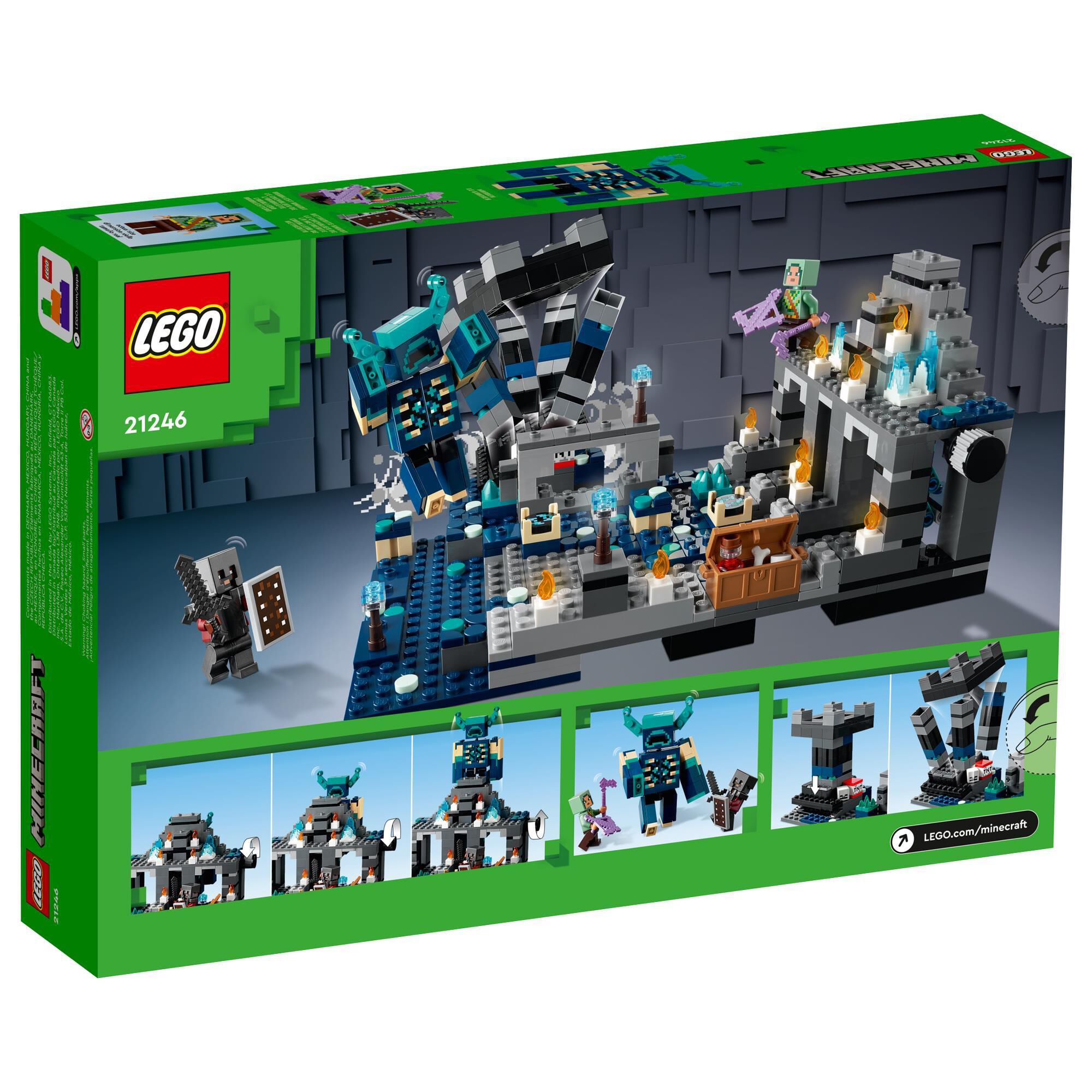 LEGO Minecraft The Deep Dark Battle Building Set | NFM