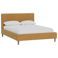Style Expressions Auremo Queen Platform Bed in Pescara Sunflower