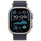 Apple Watch Ultra 2 GPS + Cellular 49mm Natural Titanium Case with Navy Ocean Band (Pre-Order), , large