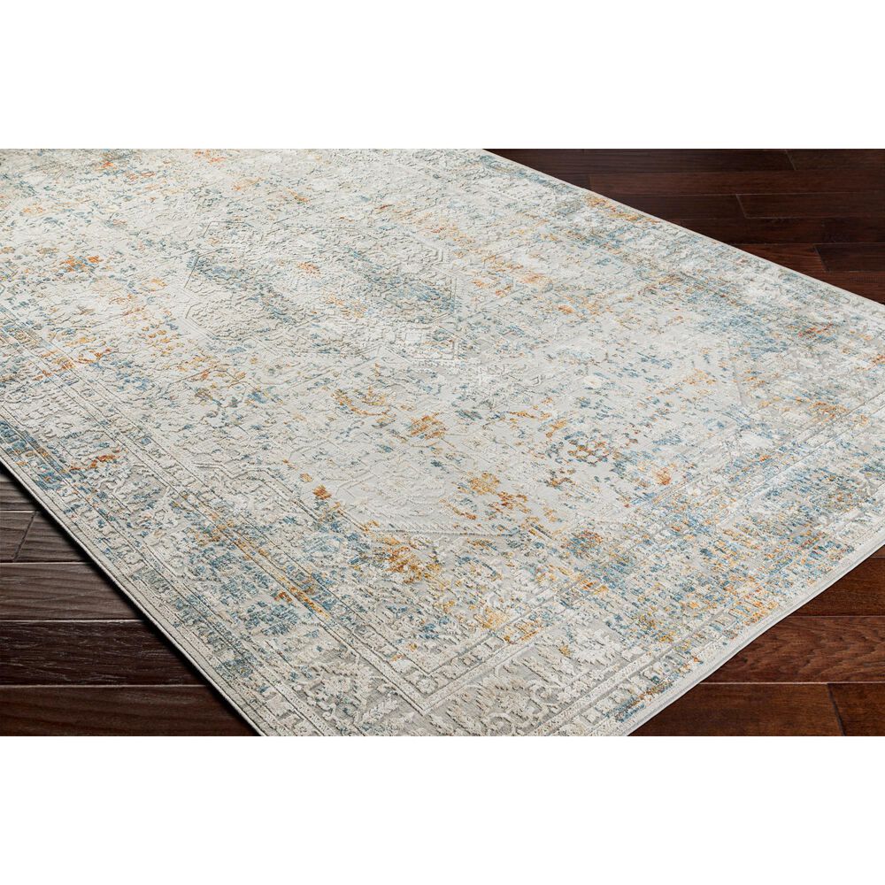 Surya Carmel 6&#39;7&quot; x 9&#39;6&quot; Medium Gray and Taupe Area Rug, , large