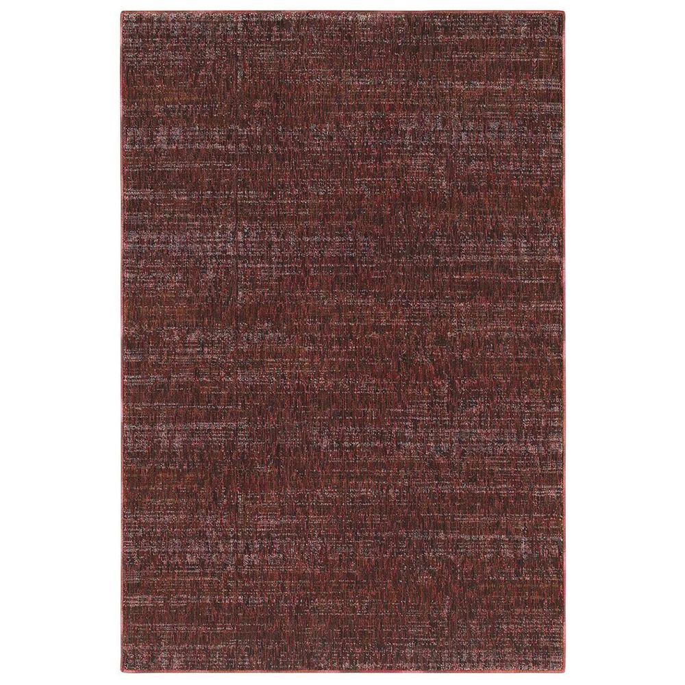 Oriental Weavers Atlas 8033K 5"3" x 7"3" Red Area Rug, , large