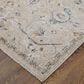 Feizy Rugs Pasha 39M6F 2" x 3" Beige and Blue Area Rug, , large