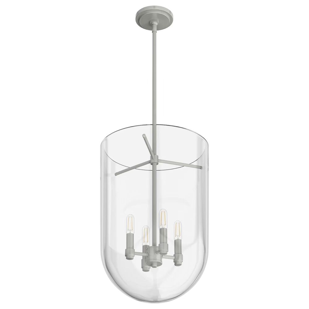 Hunter Sacha 4-Light Pendant in Brushed Nickel, , large