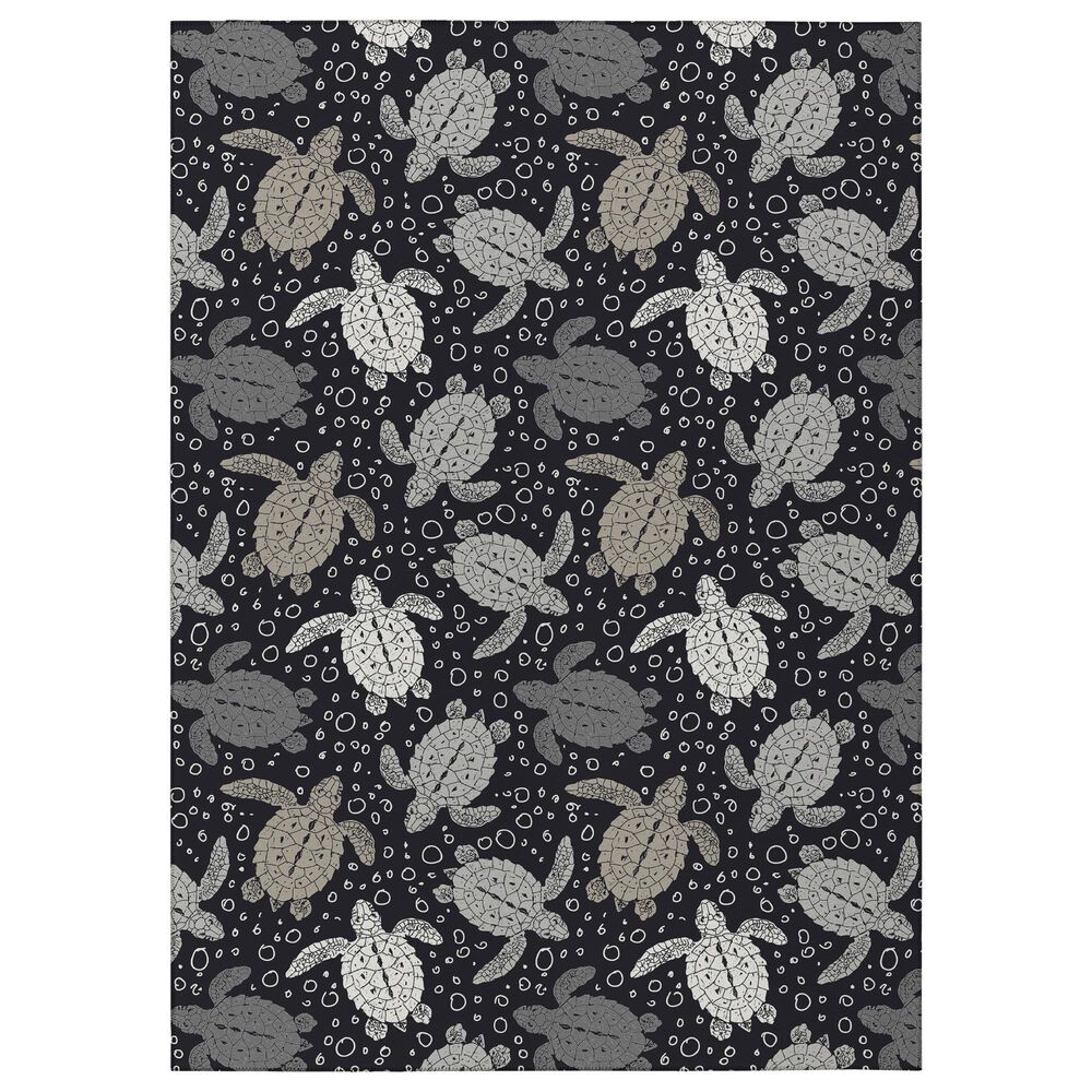 Dalyn Rug Company Seabreeze SZ13 10" x 14" Black Area Rug, , large