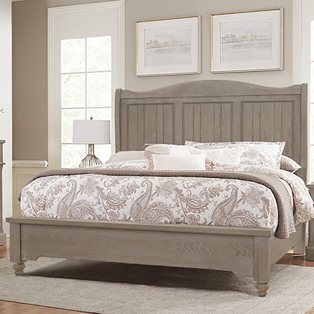 Viceray Collections Heritage King Sleigh Bed in Greystone, , large
