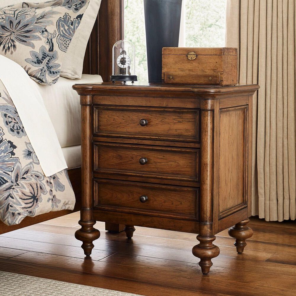 American Drew Berkshire Nightstand in Golden Oak, , large