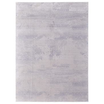 Feizy Rugs Prasad 2"10" x 7"10" Ivory and Gray Runner, , large