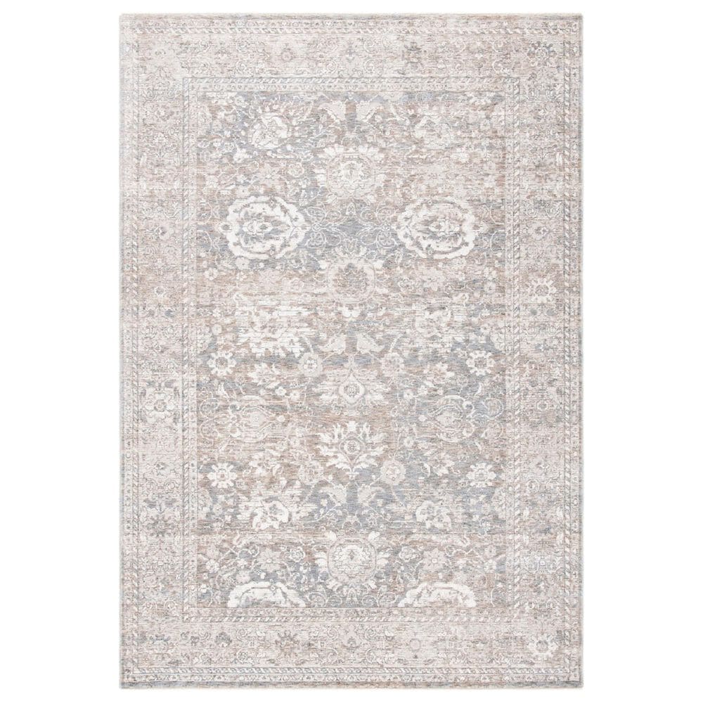 Safavieh Webster WBS326G 9" x 12" Grey and Beige Area Rug, , large