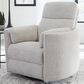 Simeon Collection Radius Manual Swivel Glider Recliner in Angora Linen, , large