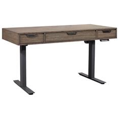 Riva Ridge Harper Point 60 inch Adjustable Desk in Fossil