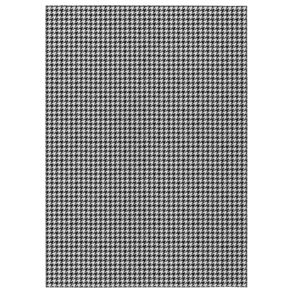 Dalyn Rug Company Hinton 9" x 12" Black Indoor/Outdoor Area Rug, , large