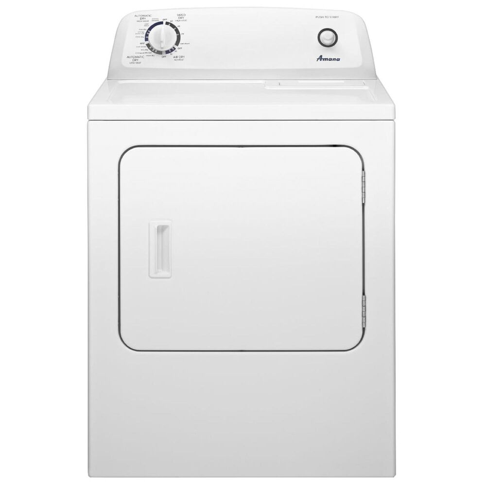Amana 6.5 Cu. Ft. Gas Dryer with Automatic Dryness Control in White, , large