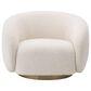 Eichholtz Brice Swivel Chair in Boucle Cream, , large