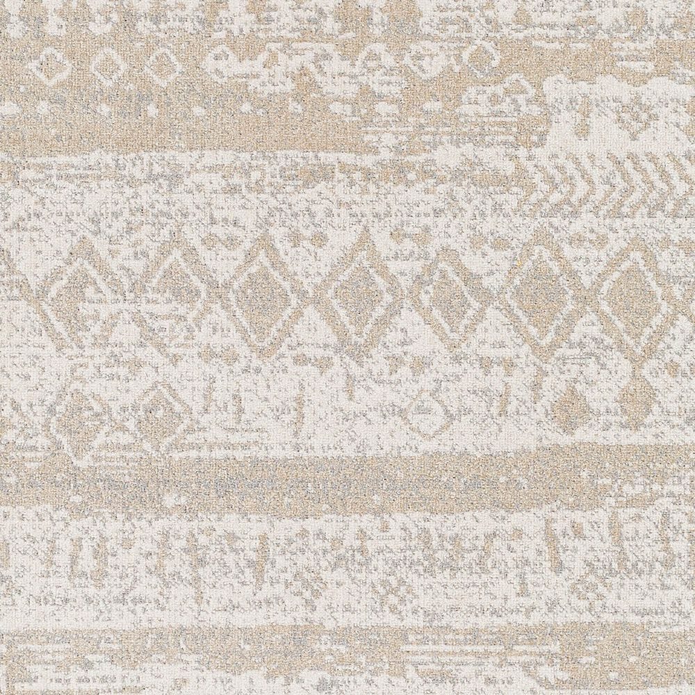 Surya Lavadora 2&#39;7&quot; x 7&#39;3&quot; Light Gray, Light Beige and Cream Runner, , large