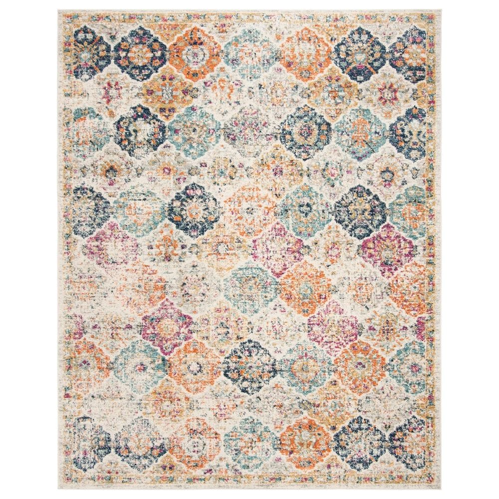 Safavieh Madison MAD611B 12" x 18" Multicolor Area Rug, , large