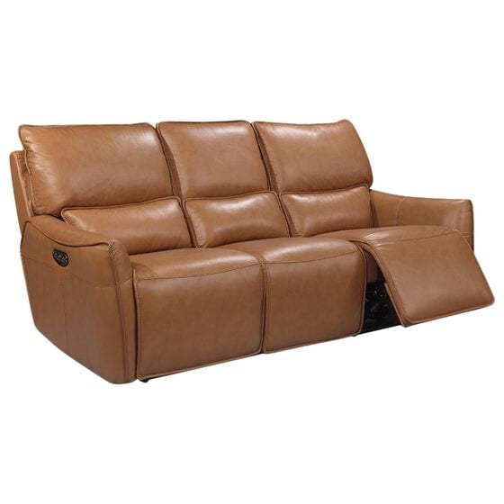 Italiano Furniture Shae Power Reclining Sofa with Power Headrest in Desert