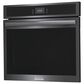 Frigidaire Gallery 30"" Single Electric Wall Oven with Total Convection in Black Stainless Steel, , large