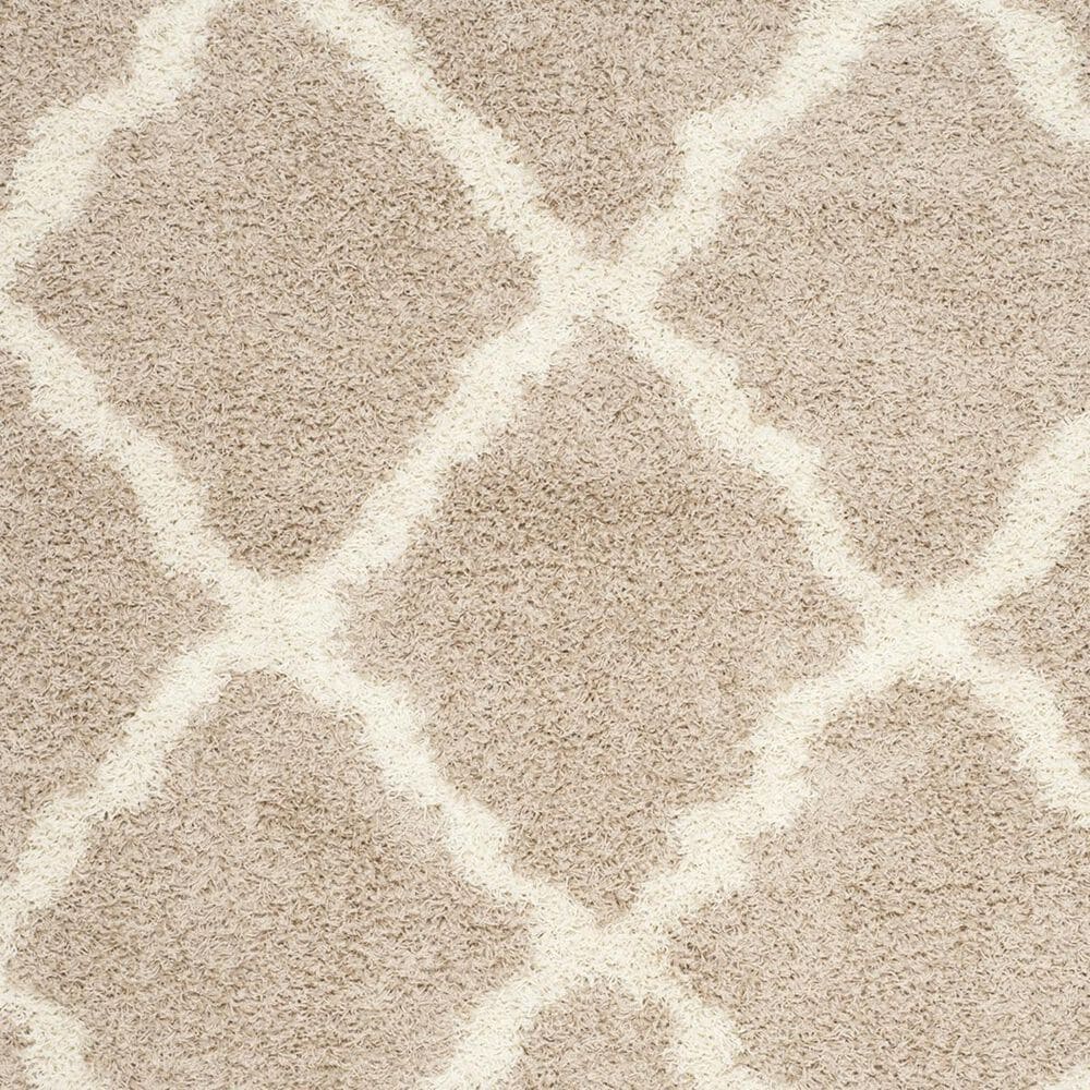 Safavieh Dallas Shag SGD257D-26 2&#39;3&quot; x 6&#39; Beige/Ivory Runner, , large