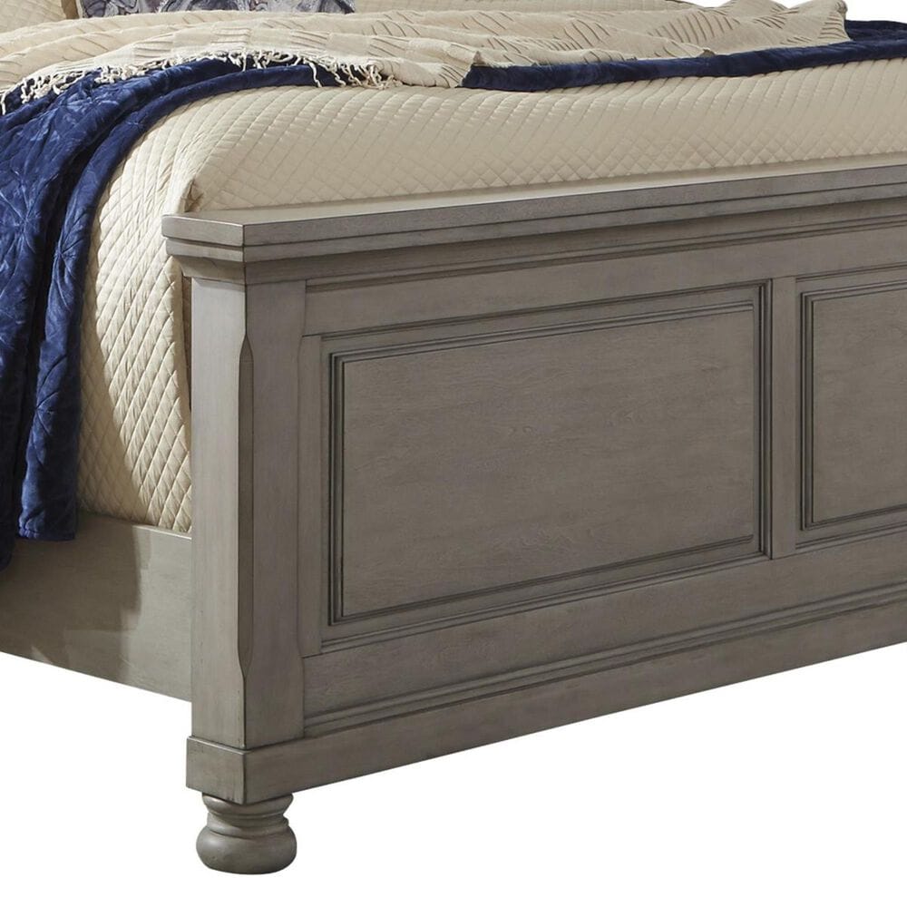 Signature Design by Ashley Lettner King Panel Bed in Light Gray, , large