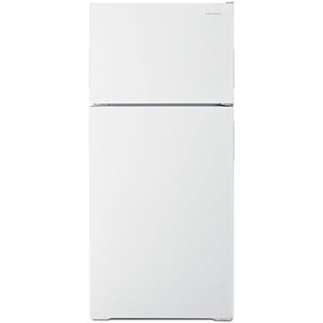 Amana 14 Cu. Ft. 28" Wide Top-Freezer Refrigerator with Dairy Bin in White, , large