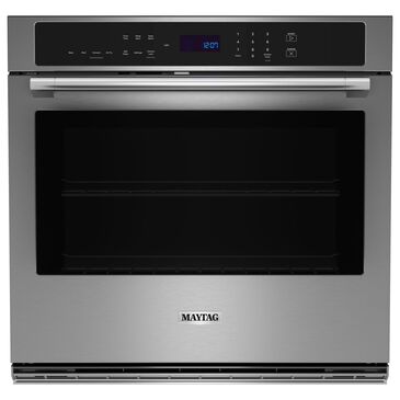 Maytag 30" Single Wall Oven with Air Fry and Basket in Fingerprint Resistant Stainless Steel, , large