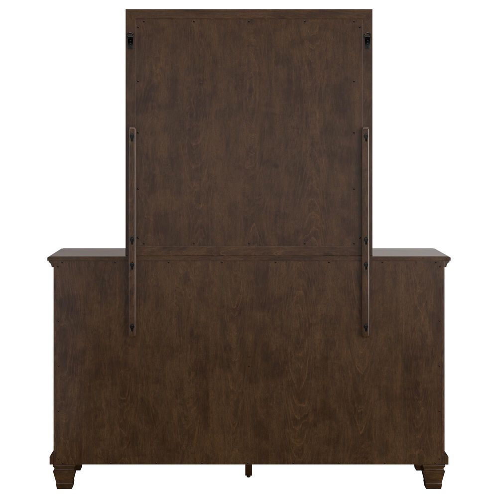 Signature Design by Ashley Danabrin 7-Drawer Dresser and Mirror in Brown, , large
