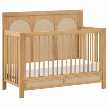 New Haus Eloise 4-In-1 Convertible Crib in Honey, , large