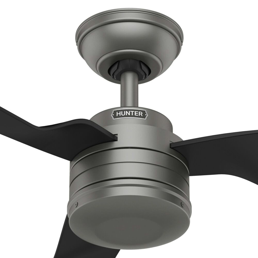 Hunter Cabo Frio 52&quot; Outdoor Ceiling Fan in Matte Silver, , large