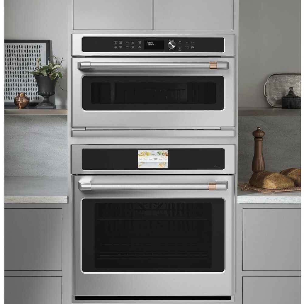 Cafe 30&quot; Built-In Convection Single Wall Oven in Stainless Steel, , large