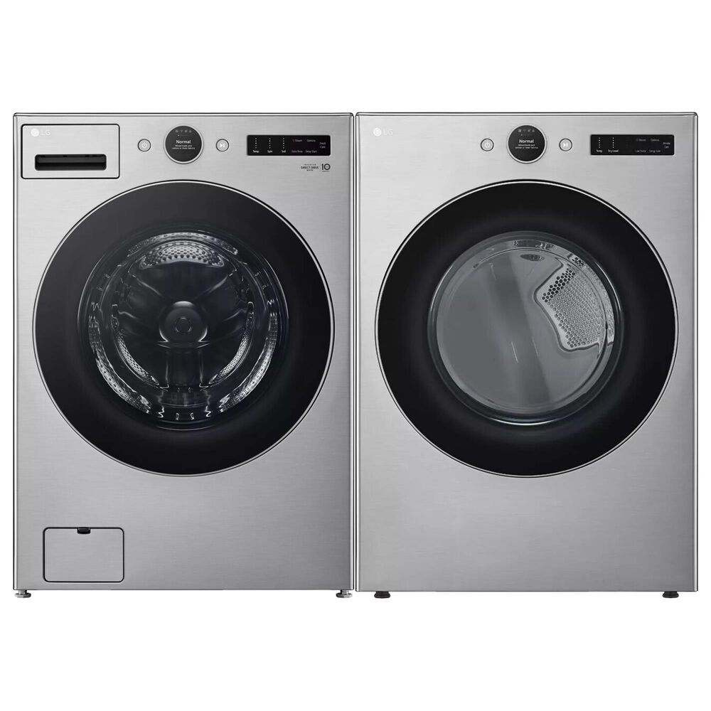 LG 4.5 Cu. Ft. Washer and 7.4 Cu. Ft. Gas Dryer in Gray , , large