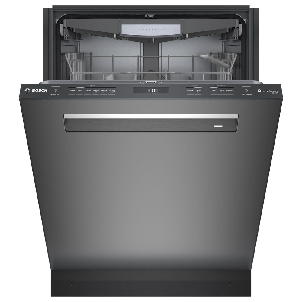 Bosch 800 Series 24&quot; Built In Dishwasher in Black Stainless Steel, , large