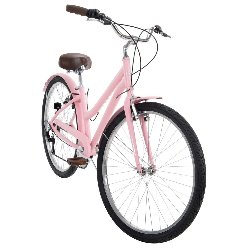 Huffy 27.5&quot; Sienna Women&#39;s 7-Speed Comfort Bike in Pale Pink, , large