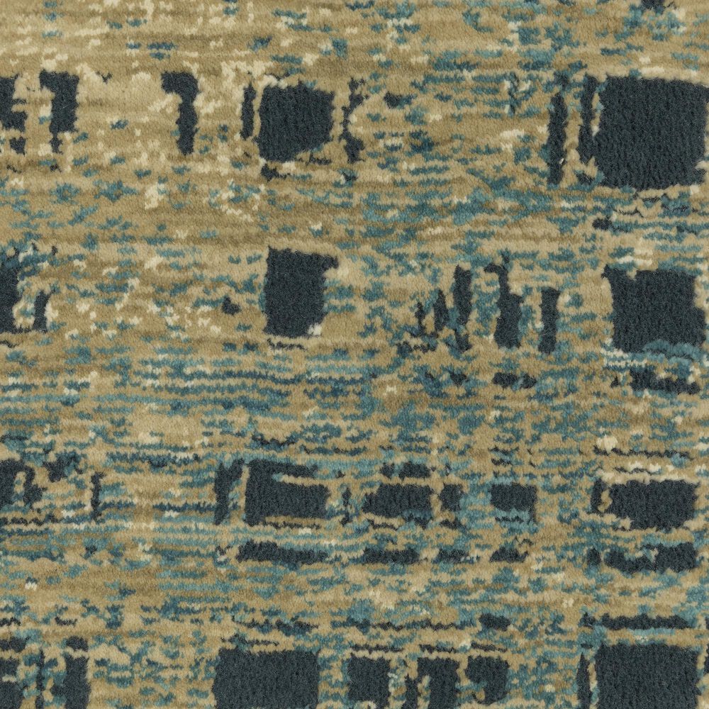 Oriental Weavers Reed RE07B 6&#39;7&quot; x 9&#39;6&quot; Beige and Blue Area Rug, , large