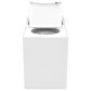 G.E. Major Appliances 4.5 Cu. Ft. Capacity Top Load Washer with Stainless SteelBasket in White and Black, , large