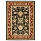 Safavieh Lyndhurst 10" x 14" Black and Red Area Rug, , large