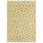 Oriental Weavers Carson 9672E 2" x 3" Gold Scatter Rug, , large