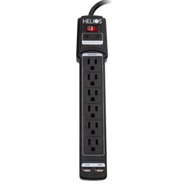 MetraAV Helios 6 Outlet Surge Protector, , large