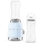 Smeg 2-Speed Personal Blender in Pastel Blue and Chrome, , large