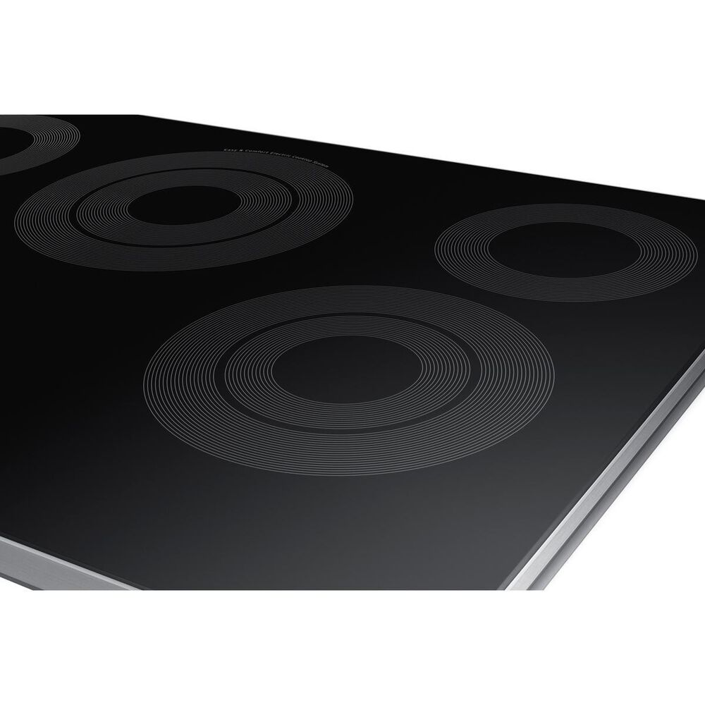 Samsung 30&quot; Electric Cooktop With Rapid Boil Burner in Stainless Steel, , large