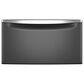 Whirlpool 15.5" Pedestal Storage Drawer for Front Load Washer and Dryer in Volcano Black, , large