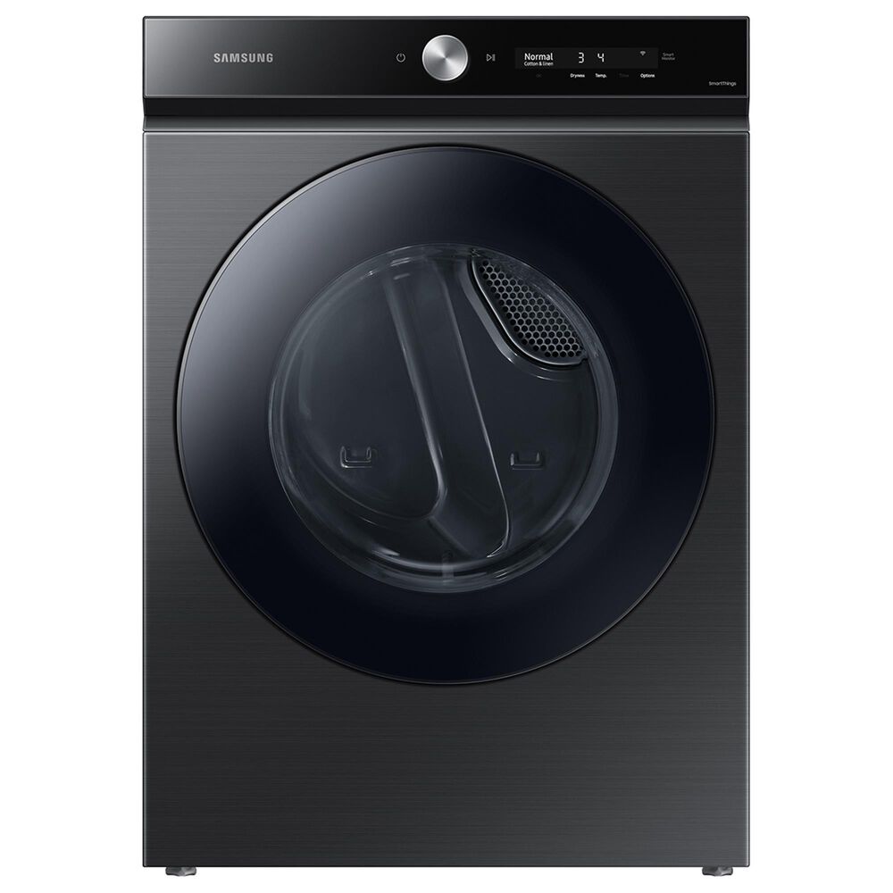 Samsung 7.6 Cu. Ft. Ultra Capacity Gas Dryer with AI Smart Dial in Brushed Black, , large