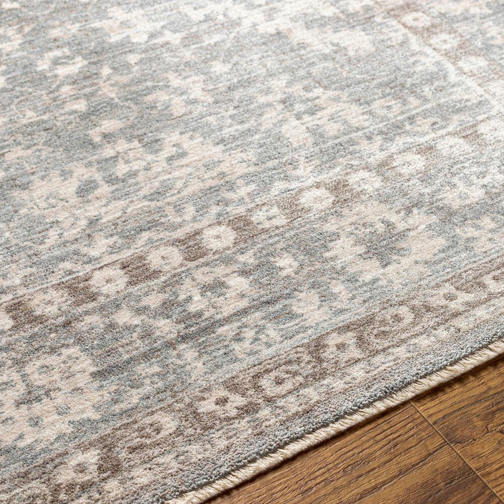 Surya Carlisle 3&#39;11&quot; x 5&#39;11&quot; Light Sage, Pale Blue, Light Gray and Ivory Area Rug, , large