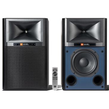 JBL 4329P Studio Monitor Powered Loudspeaker in Black Walnut, , large