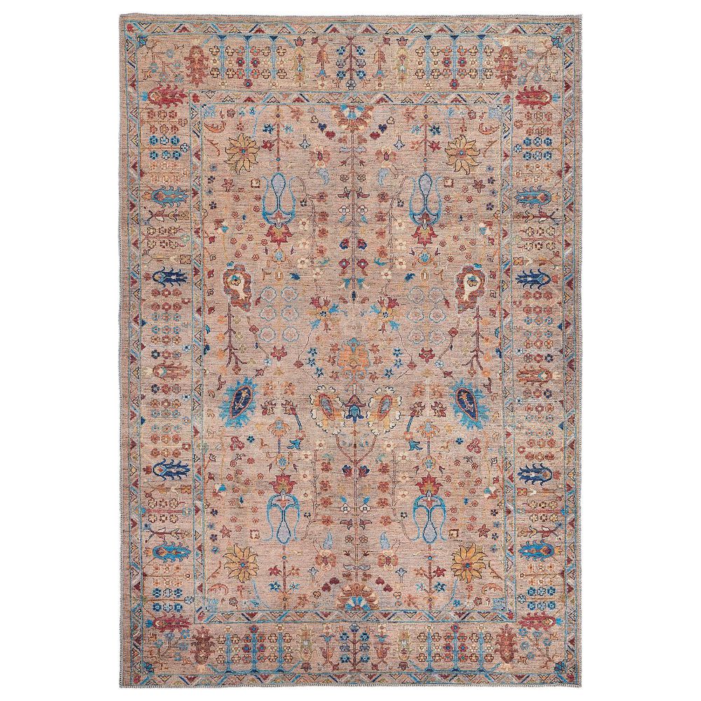 Feizy Rugs Rawlins 2"7" x 8" Beige and Multicolor Runner, , large