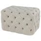 Maple and Jade Rectangular Ottoman in Beige, , large