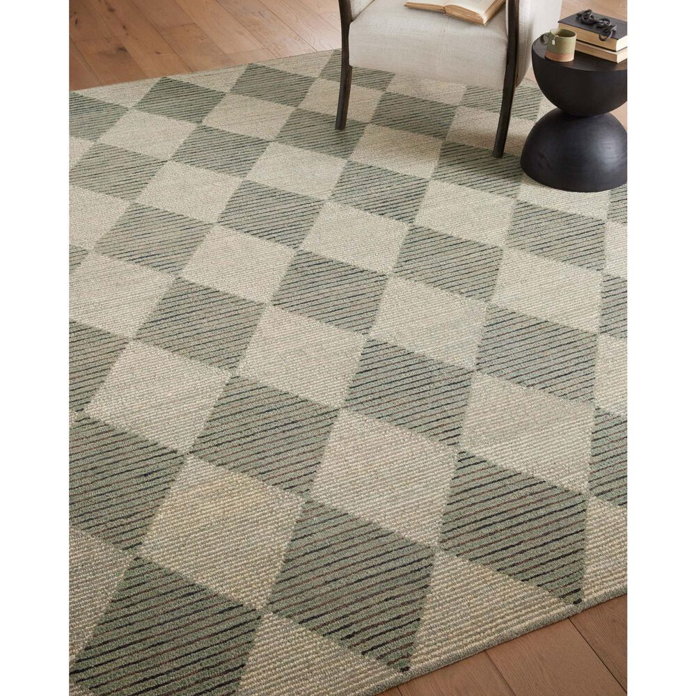 Chris Loves Julia x Loloi Francis 5&#39; x 7&#39;6&quot; Spa and Granite Area Rug, , large