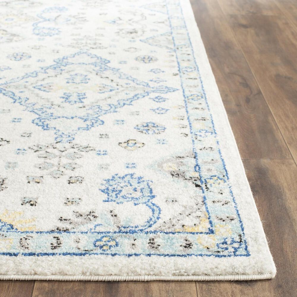 Safavieh Evoke EVK224C-4 4&#39; x 6&#39; Ivory/Light Blue Area Rug, , large