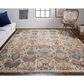 Feizy Rugs Leylan 3"6" x 5"6" Ivory and Multicolor Area Rug, , large