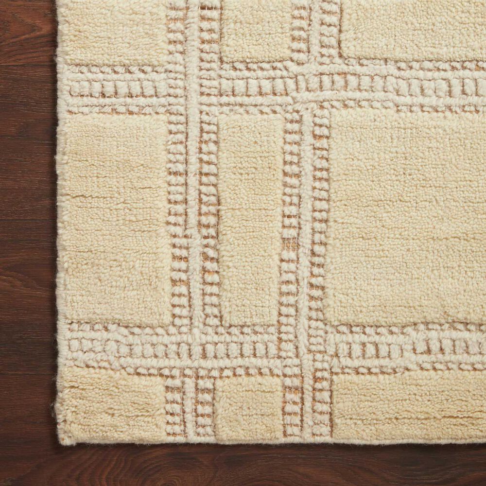 Loloi Milton 2&#39;6&quot; x 8&#39;6&quot; Wheat and Natural Runner, , large