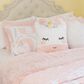 Triangle Home Fashions Inspirational Unicorn 2-Piece Twin Quilt Set in Pink, , large